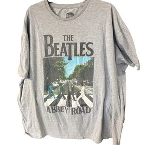 Gray Beatles Abbey Road T-Shirt